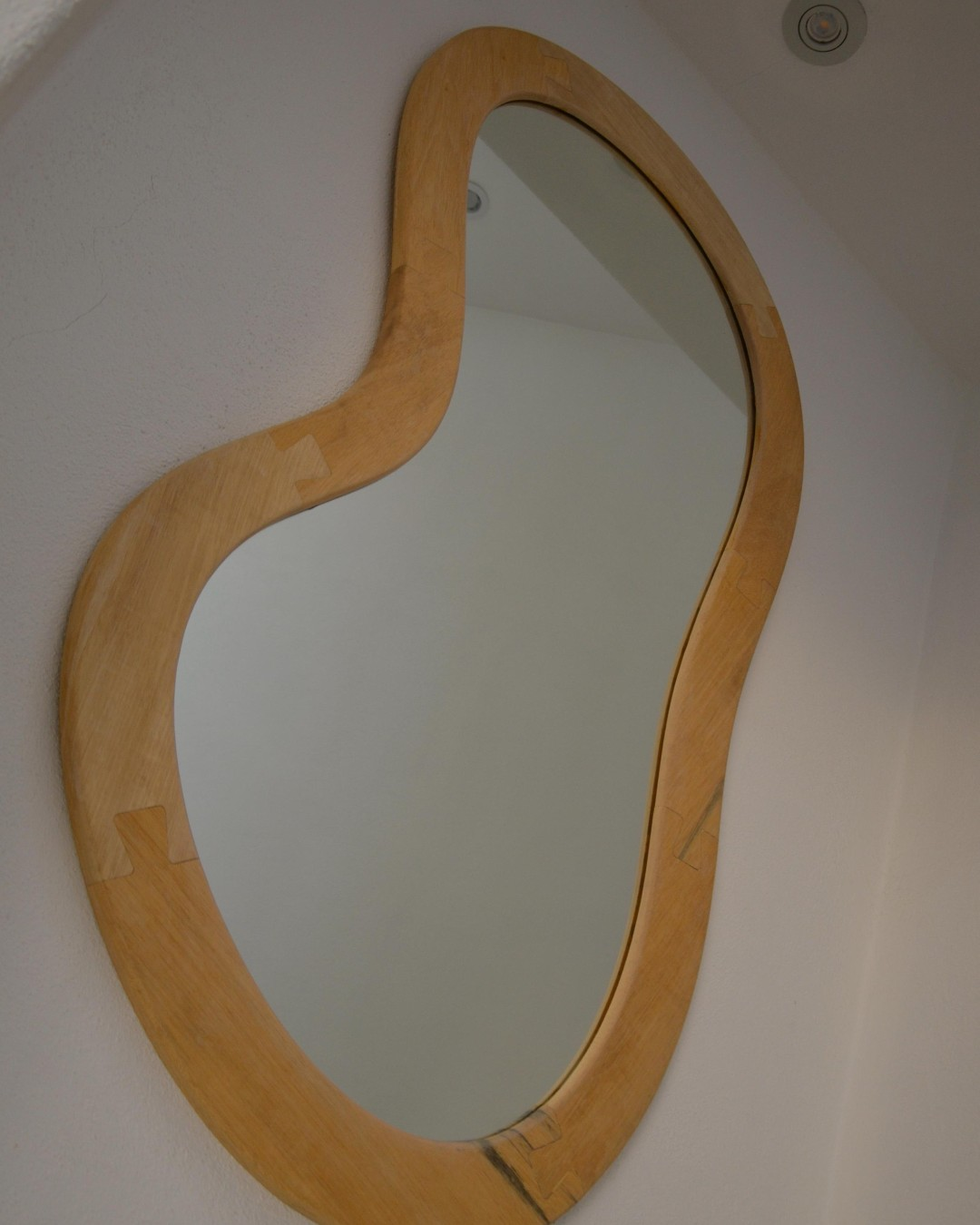 Espejo Amorfo 180×80 de Parota y Maple — thumbnail 3